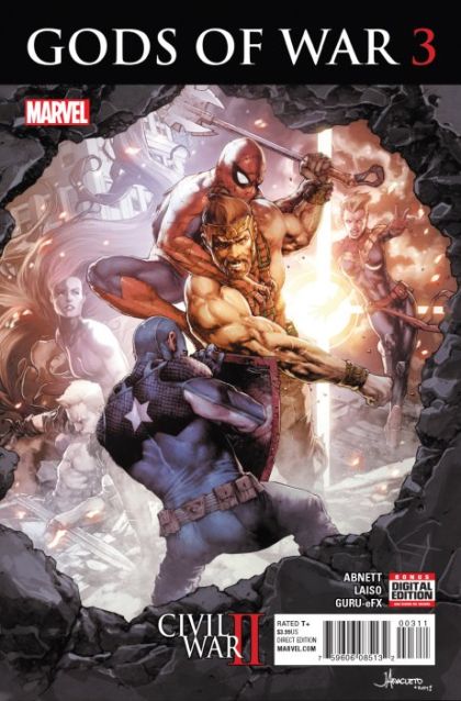 Civil War II: Gods Of War #3A Regular Jay Anacleto Cover