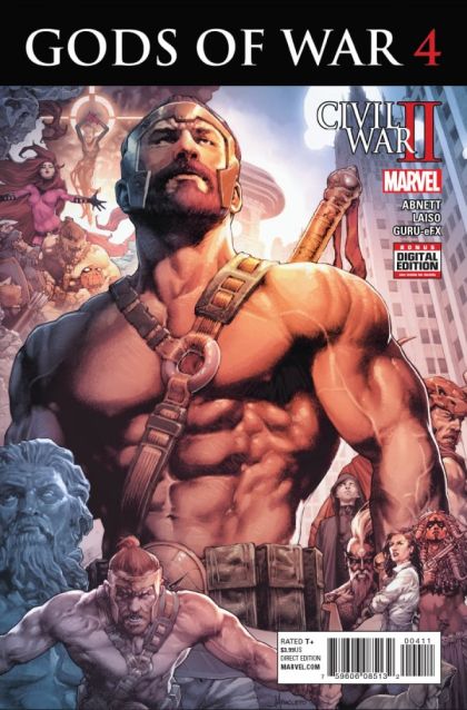 Civil War II: Gods Of War #4A Regular Jay Anacleto Cover