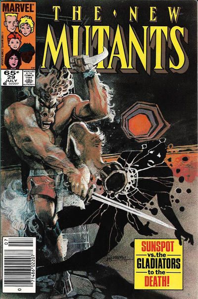 New Mutants, Vol. 1 #29B Newsstand Edition