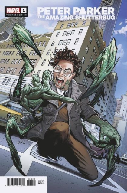 Heroes Reborn: Peter Parker, The Amazing Shutterbug #1B Variant Greg Land Cover