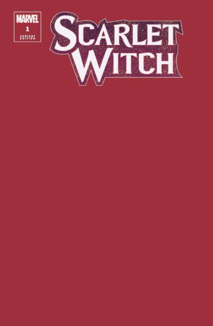 Scarlet Witch, Vol. 3 #1D Red Blank Variant