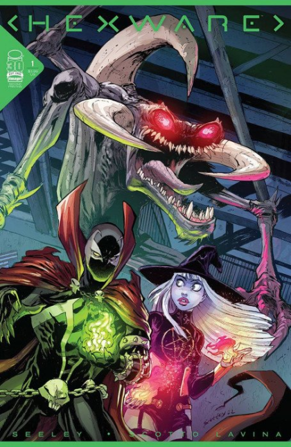 Hexware #1F Spawn Cameo Cover 2nd Print