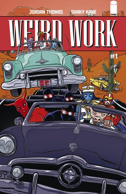 Weird Work (Image Comics) #1B Michael Allred Variant