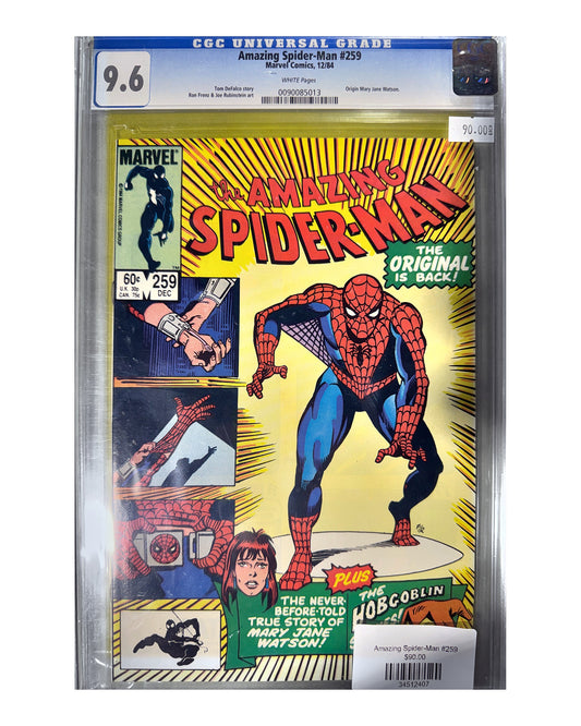 Amazing Spider-Man #259 CGC 9.6