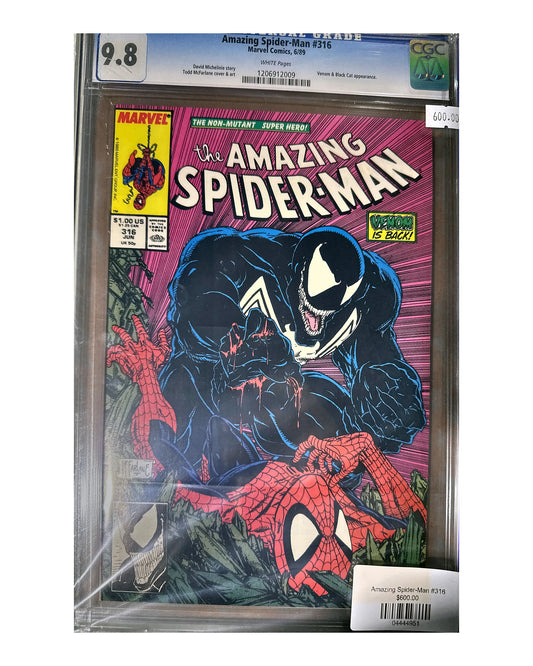 Amazing Spider-Man #316 CGC 9.8