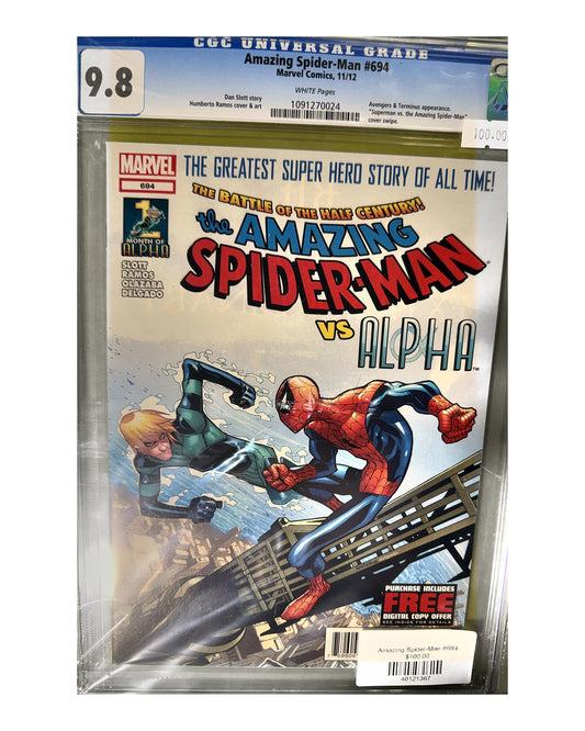 Amazing Spider-Man #694 CGC 9.8