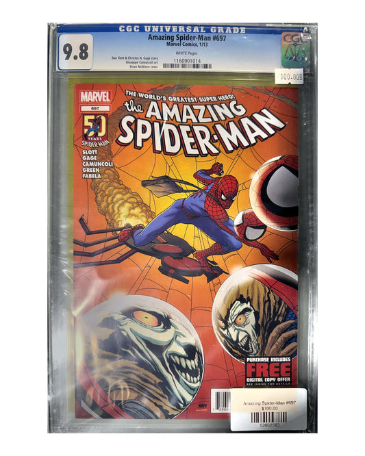 Amazing Spider-Man #697 CGC 9.8