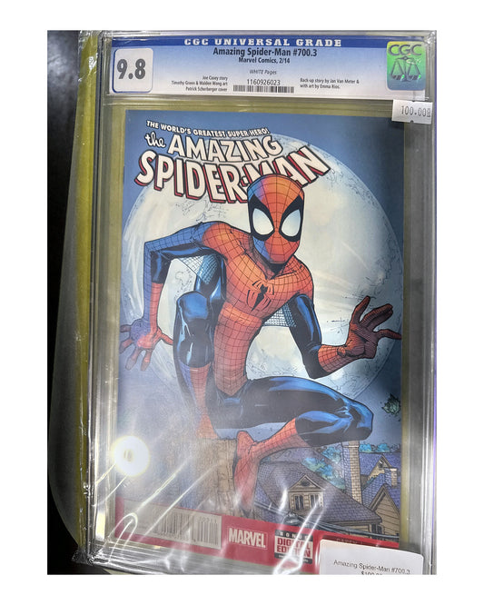 Amazing Spider-Man #700.3 CGC 9.8