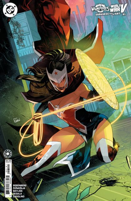 DC Vs. Vampires World War V - Darkness and Light #1B Edwin Galmon Connecting Variant