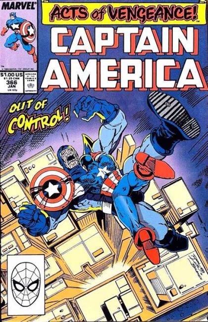 Captain America, Vol. 1 #366A Direct Edition