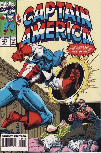 Captain America, Vol. 1 #421A Direct Edition