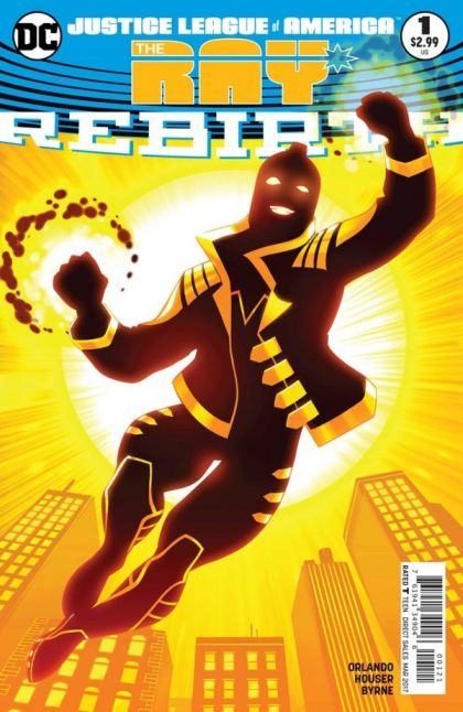 Justice League Of America: The Ray Rebirth #1B Variant Cover