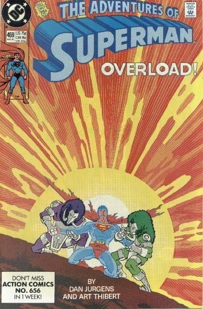 The Adventures of Superman #469A Direct Edition