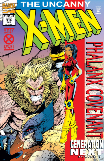 Uncanny X-Men, Vol. 1 #316A Direct Edition