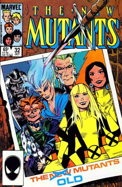 New Mutants, Vol. 1 #32A Direct Edition