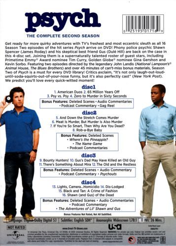 Psych: Season 2 - DVD