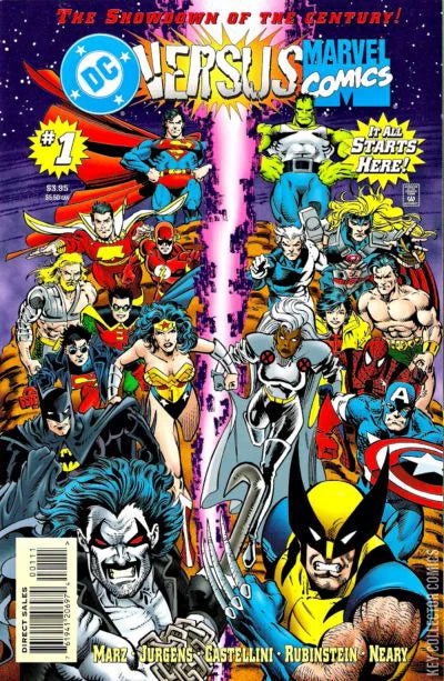 Dc Versus Marvel Comics (Set 1-4)