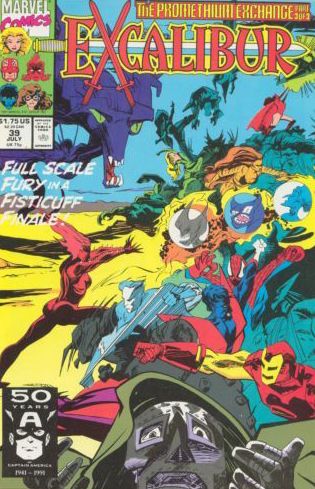Excalibur, Vol. 1 #39A Direct Edition
