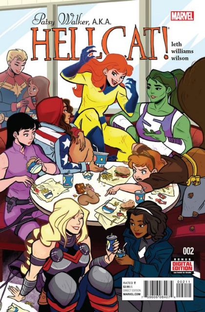 Patsy Walker, A.K.A. Hellcat! #2A Regular Brittney Williams Cover