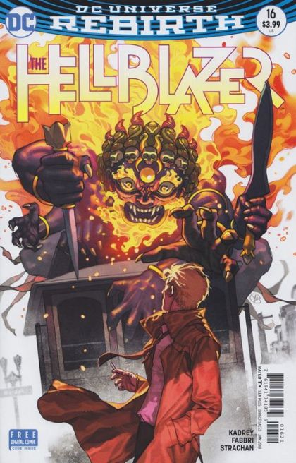 Hellblazer, Vol. 2 #16B Variant Yasmine Putri Cover