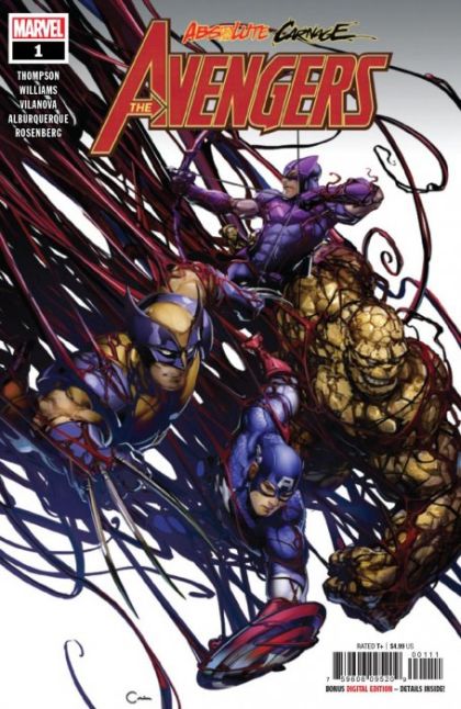 Absolute Carnage: Avengers #1A Regular Clayton Crain Cover
