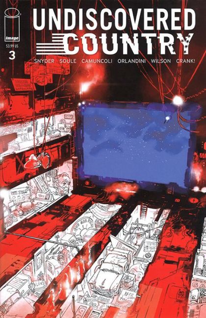 Undiscovered Country #3A Regular Giuseppe Camuncoli Cover