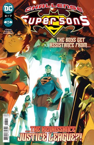Challenge of The Super Sons #6A Simone Di Meo Regular Cover