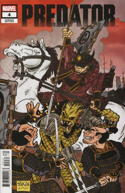 Predator (Marvel Comics), Vol. 1 #4C Stan Sakai & Emi Fujii Variant Cover