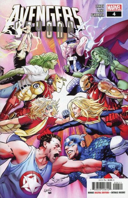 Avengers Beyond #4 Greg Land Regular