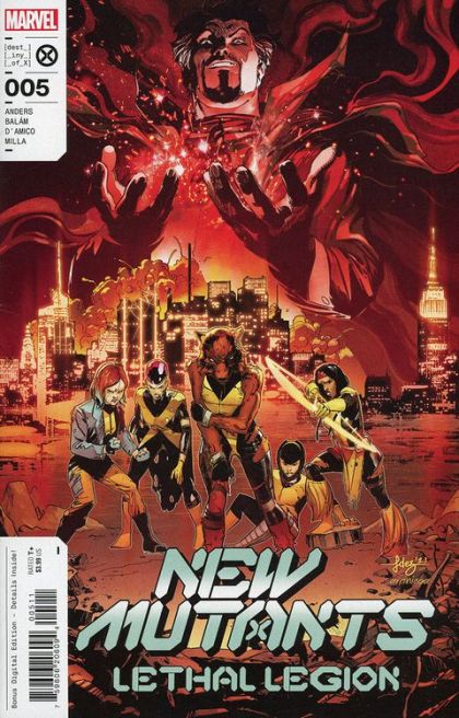 New Mutants: Lethal Legion #5A Javier Fernández Regular