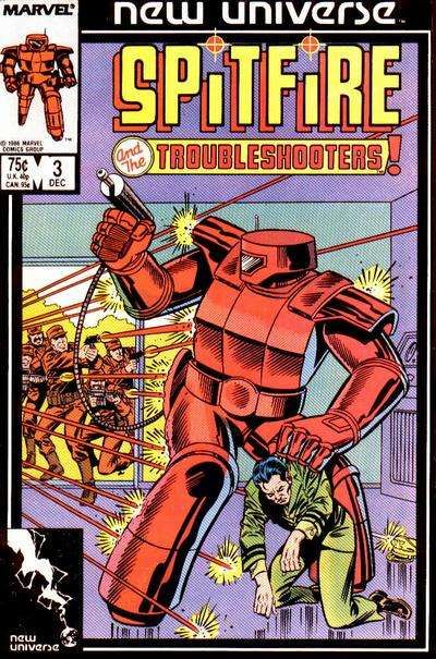 Spitfire and the Troubleshooters #3A Direct Edition