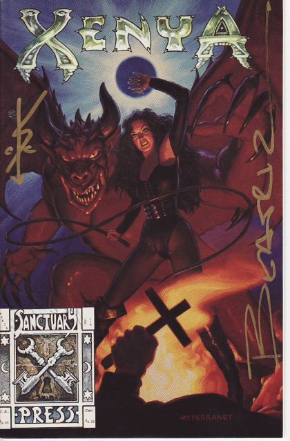 Xenya #1 Tim & Greg Hildebrant Cover