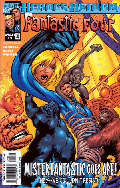 Fantastic Four, Vol. 3 #3A Direct Edition