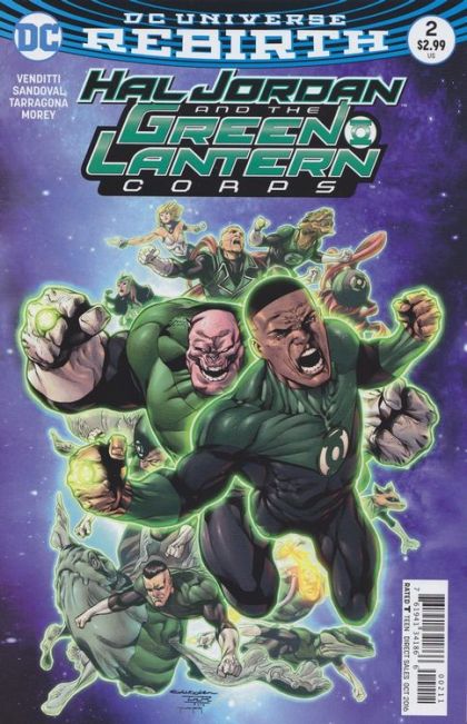 Hal Jordan and the Green Lantern Corps #2A Regular Rafa Sandoval Cover