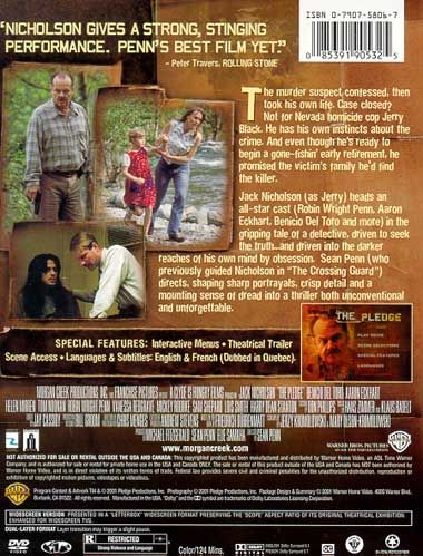 The Pledge (2001) - DVD