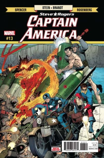Captain America: Steve Rogers #13A Regular Arthur Adams & Jason Keith Cover