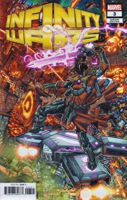 Infinity Wars #3D Variant Javier Garron Connecting Cover