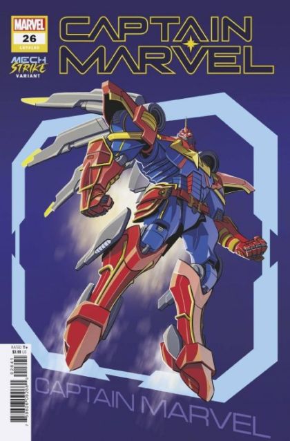 Captain Marvel, Vol. 11 #26D Leo Castellani Avengers Mech Strike Variant