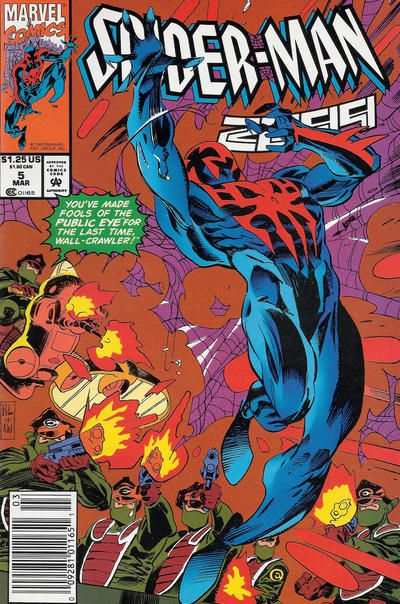 Spider-Man 2099, Vol. 1 #5B Newsstand Edition