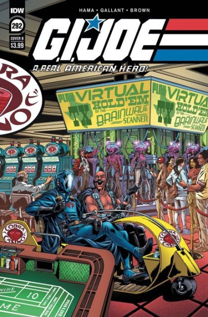 G.I. Joe: A Real American Hero, Vol. 1 (IDW) #292B SL Gallant Cover