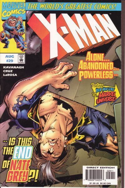 X-Man #29A Direct Edition