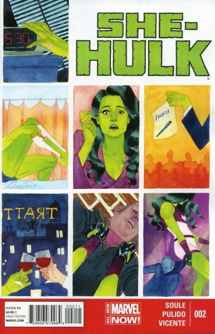 She-Hulk, Vol. 3 #2A Kevin Wada Regular Cover