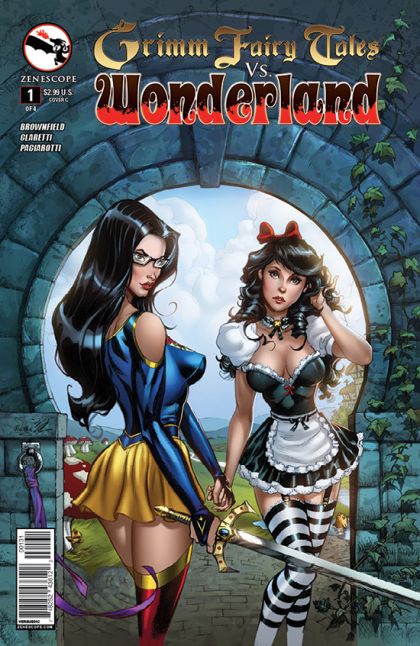 Grimm Fairy Tales Vs. Wonderland #1C Michael Dooney Variant