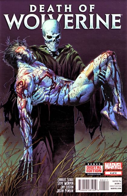 Death of Wolverine #4A Regular Steve McNiven Cover