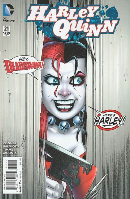 Harley Quinn, Vol. 2 #21A Amanda Conner & Alex Sinclair Regular Cover