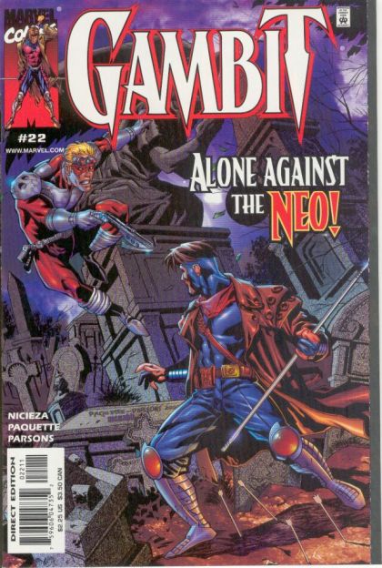 Gambit, Vol. 3 #22A Direct Edition