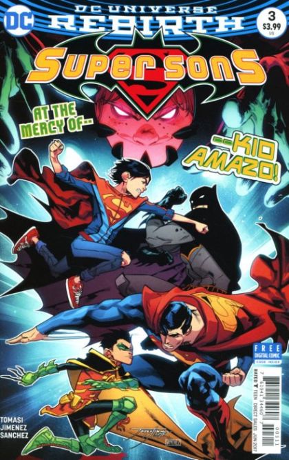 Super Sons #3A Regular Jorge Jimenez Cover