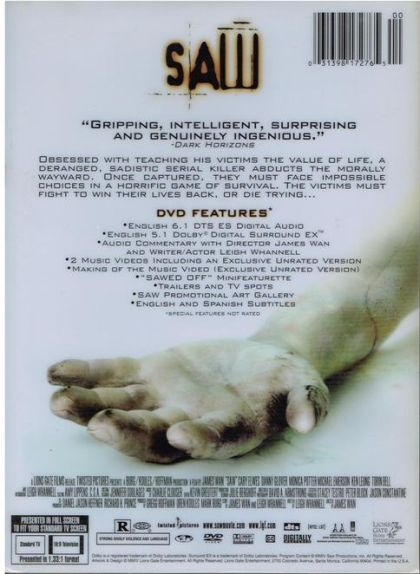 Saw (2004) - DVD