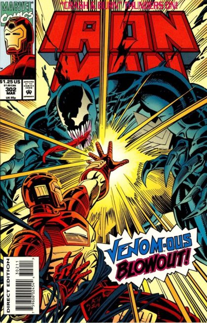 Iron Man, Vol. 1 #302A Direct Edition