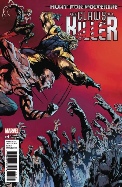 Hunt For Wolverine: The Claws of a Killer #4B Variant Geoff Shaw Cover